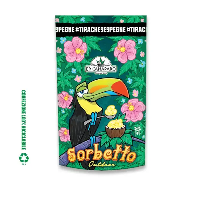 Sorbetto - er canaparo - bustina cannabis light