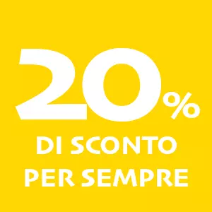 Fidelity card er canaparo sconto 20%